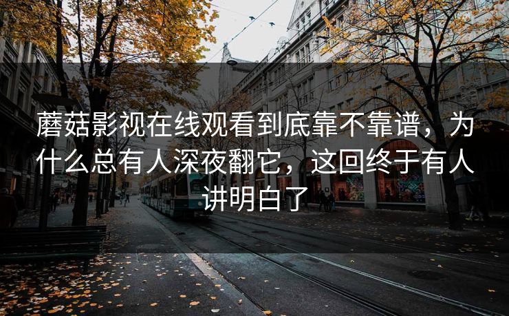 蘑菇影视在线观看到底靠不靠谱，为什么总有人深夜翻它，这回终于有人讲明白了
